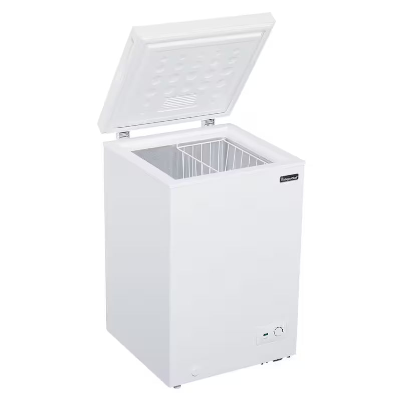 White 3.5 cu. ft. Manual Defrost Chest Freezer H344511