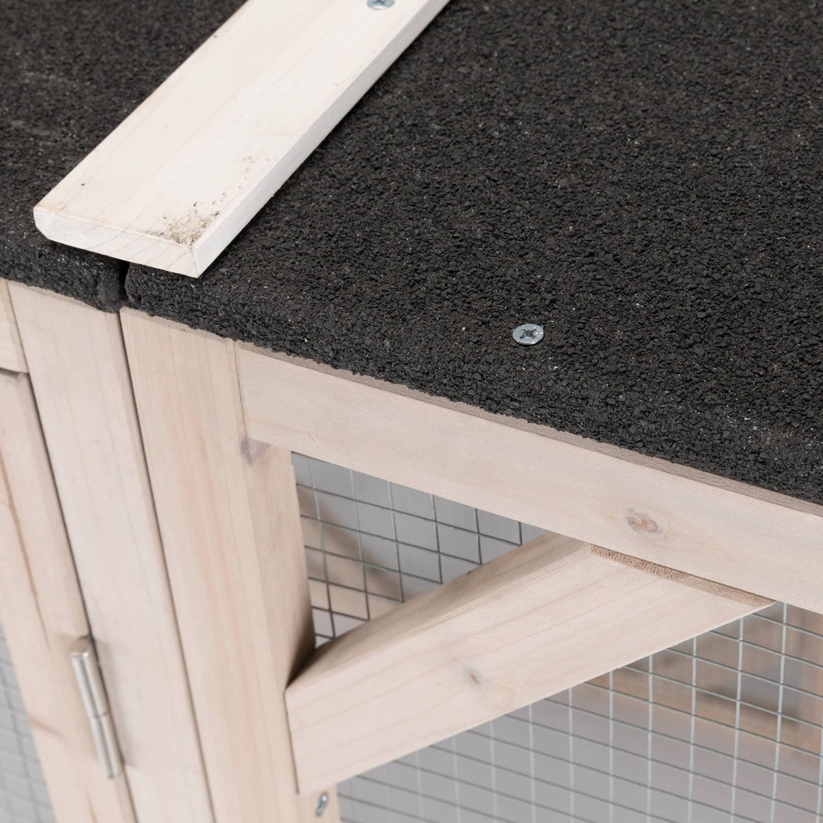 Wooden Cattery Grey Y481