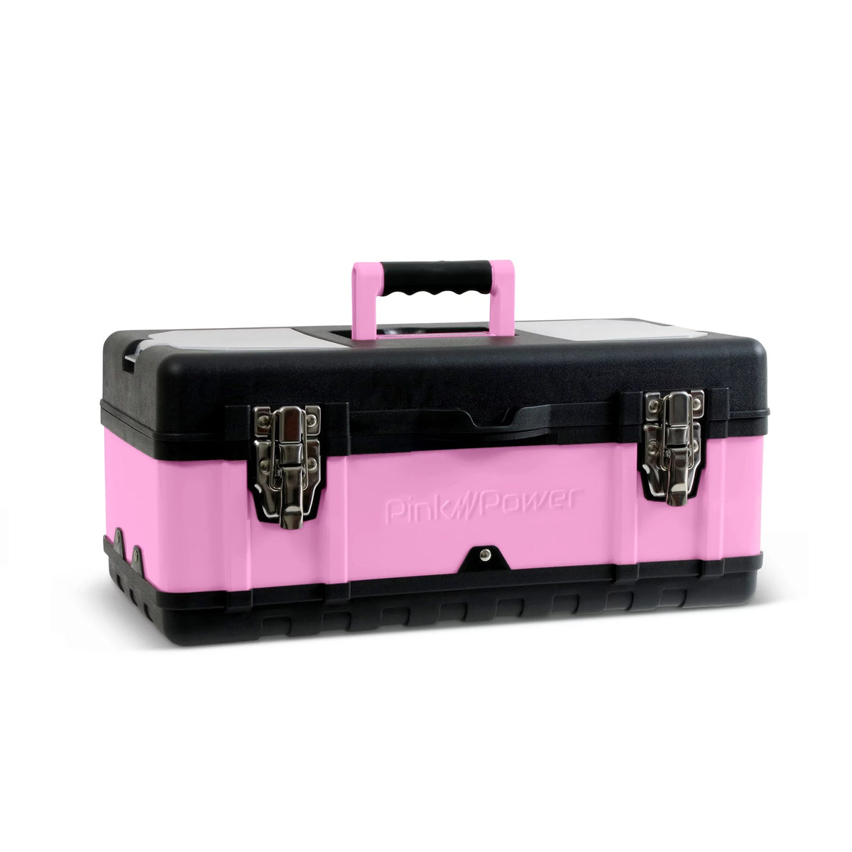 Pink 18” Metal Portable Locking Tool Box K666996