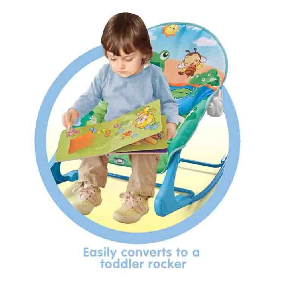 Portable Bouncer Infant Seat Rocking Chair with Hanging Bed Net W18081