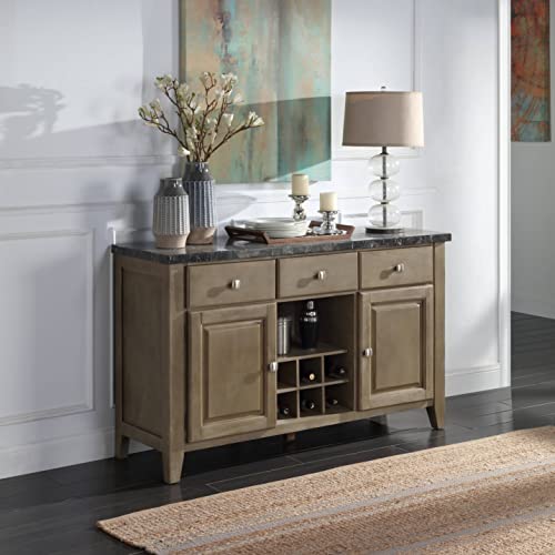 Oak Finish Server J878