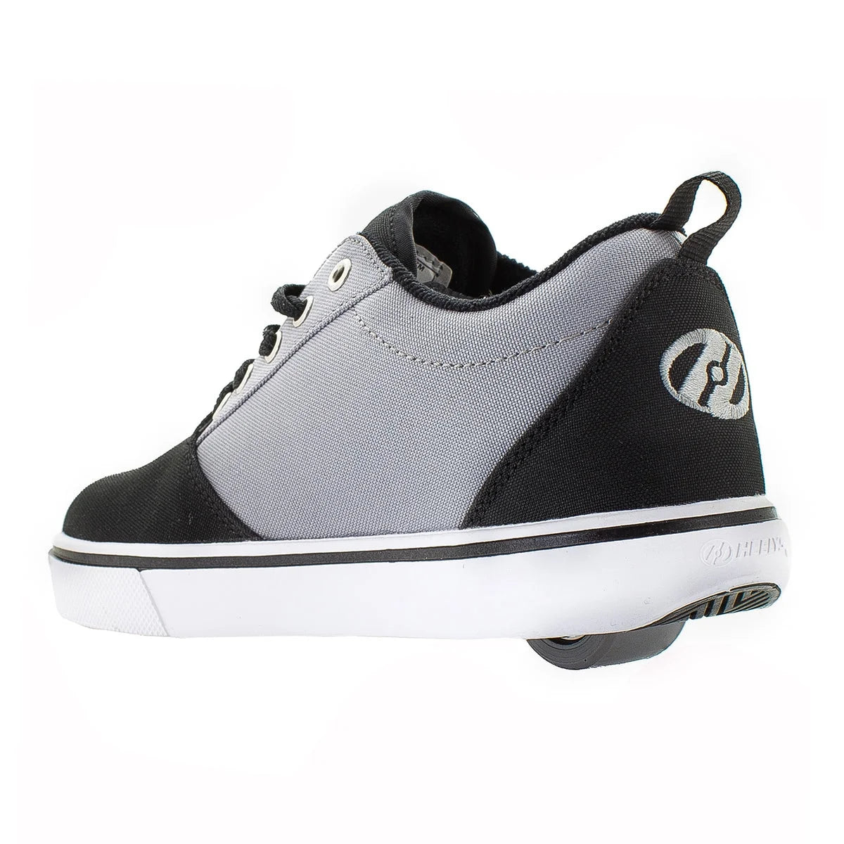 Black Grey Wheeled Shoe B323