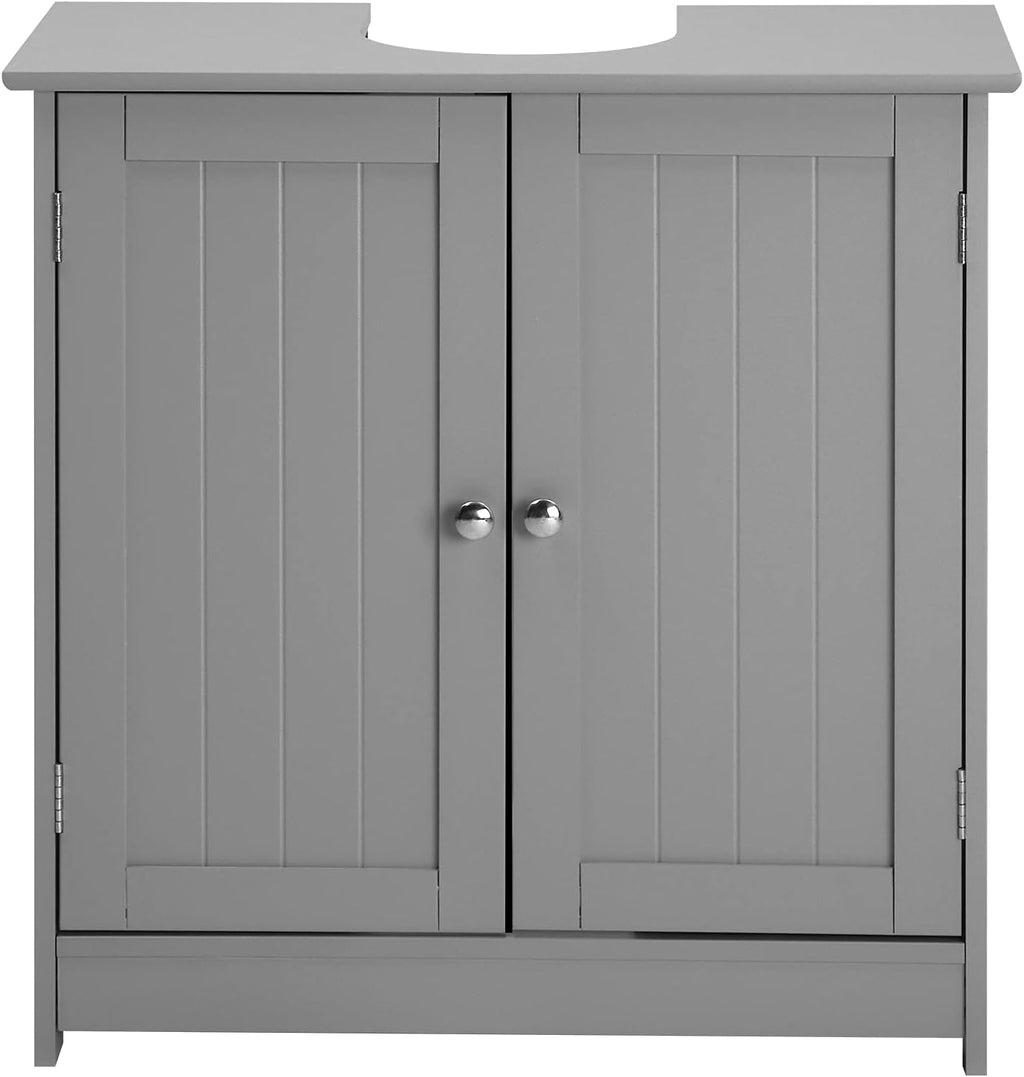 Under Sink Storage Bathroom Vanity with 2 Doors White L501112