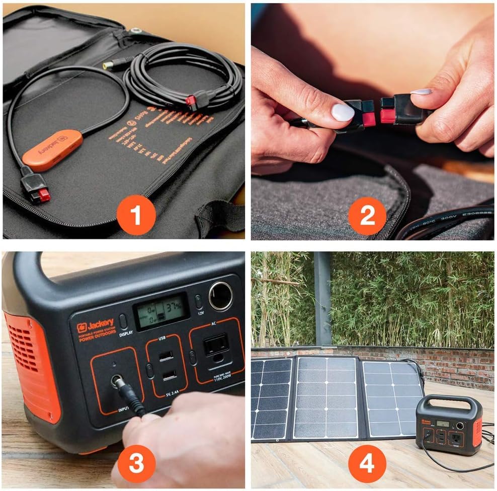 Solar Panel 60W Portable Foldable Solar Charger Q733