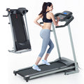 Folding Treadmill 220lbs Capacity 7.5MPH Silver F6890