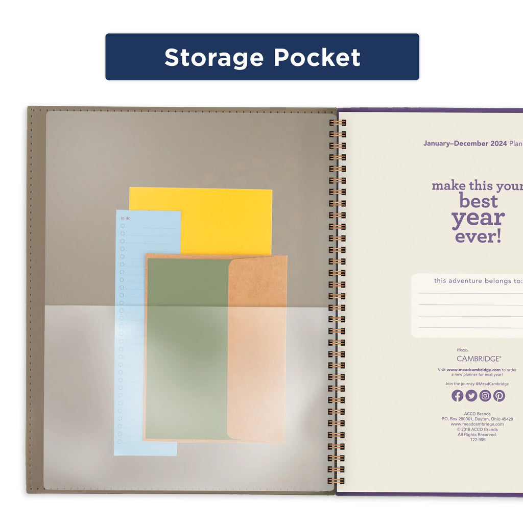 Large Weekly Monthly Planner F436