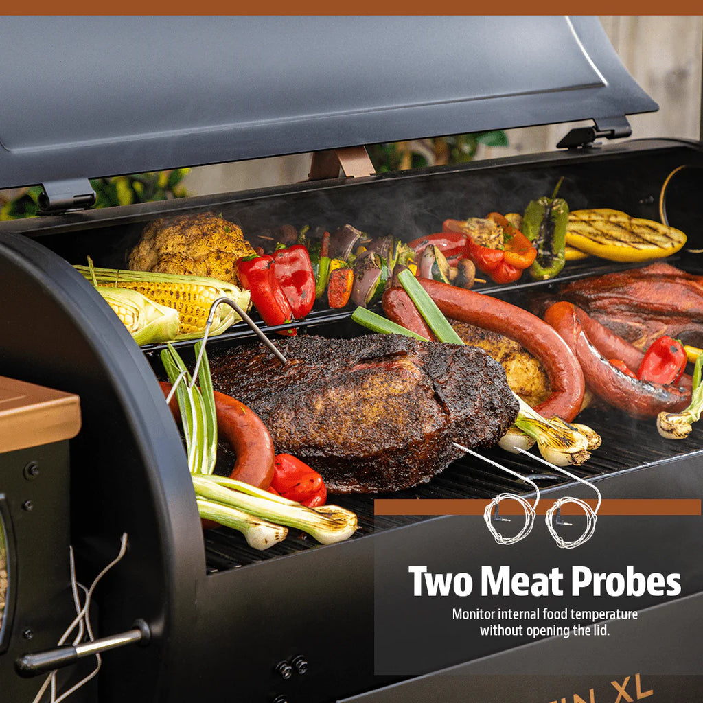 Wood Fired Pellet Grill and Smoker O38548