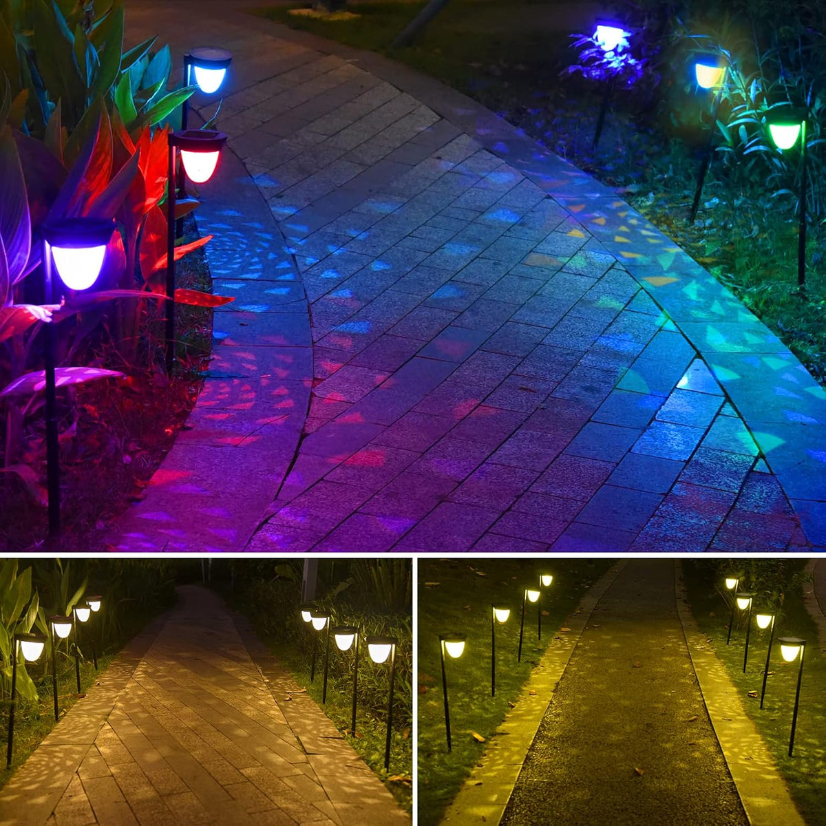 Solar Pathway Lights Outdoor 8 Pack M98547