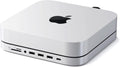Type-C Stand & Hub with SSD Enclosure, M.2 SATA, USB-C, Micro/SD Card Readers, USB-A & Headphone Jack, Silver U683001