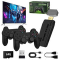 64GB Wireless Retro Game Console with Dual Wireless Controllers G46139