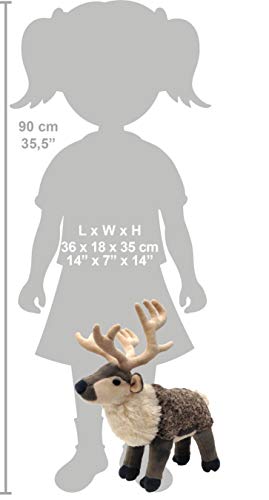 Reindeer Plush Stuffed Animal D2964