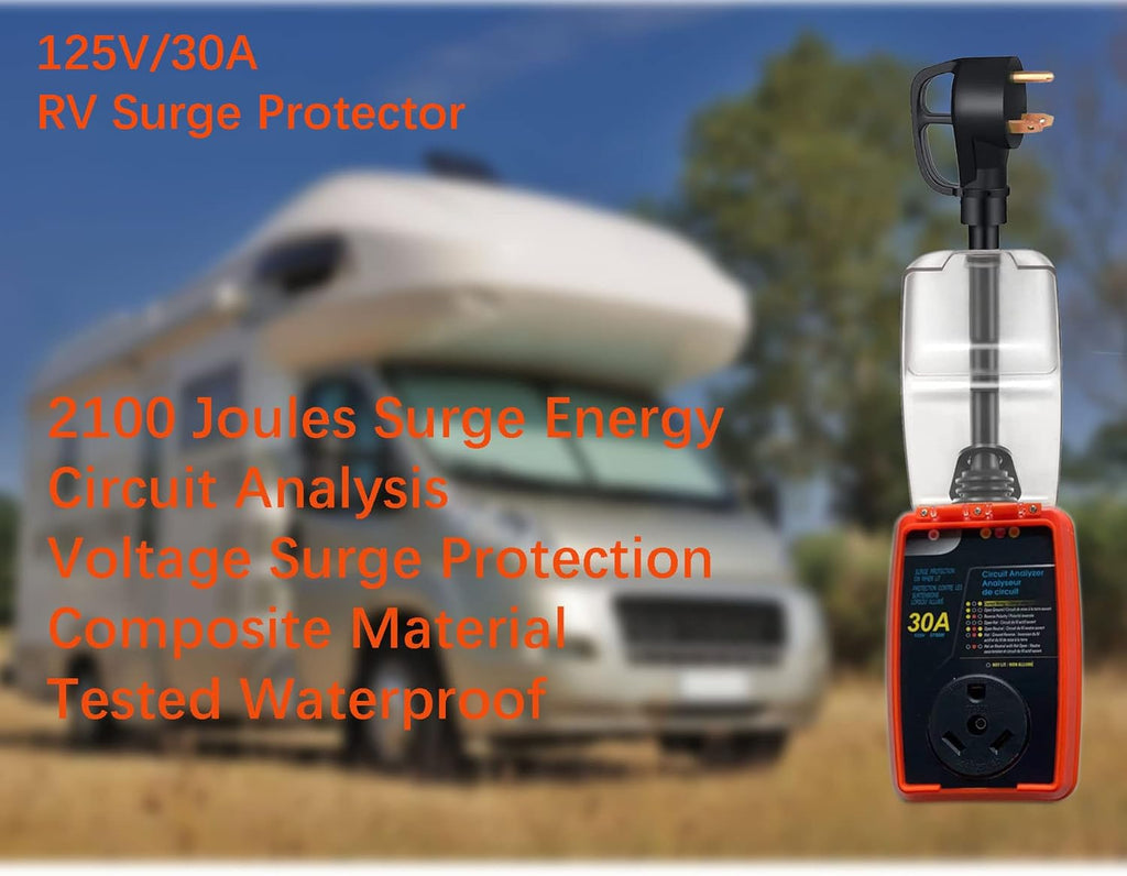 30 Amp Surge Protector with Waterproof Cover W683452