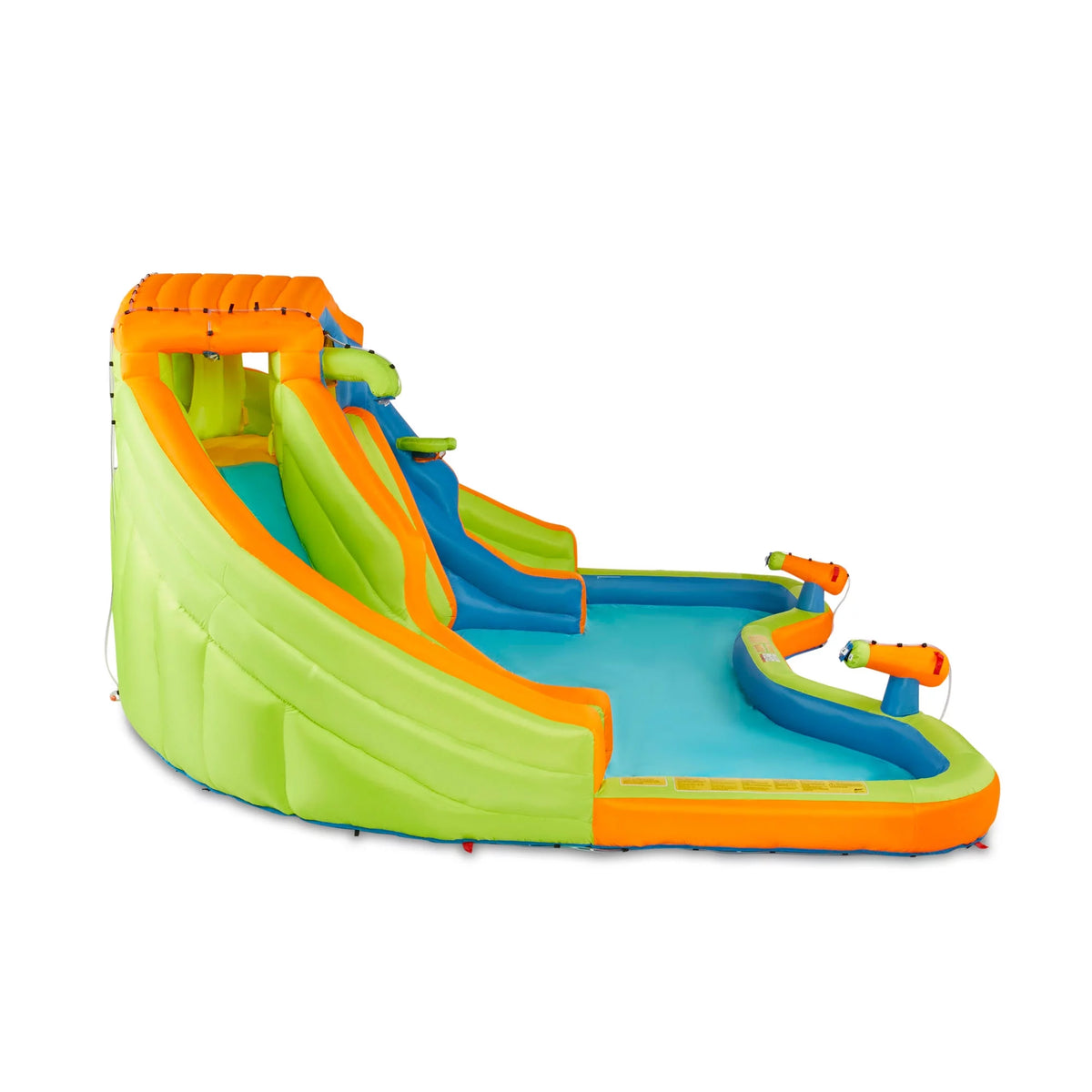Inflatable 2 Lane Water Slide Splash Pool M9425