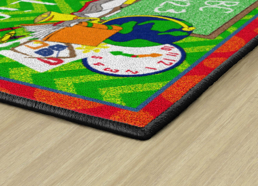 Green and Red 6 x 4 Carpet Z303249