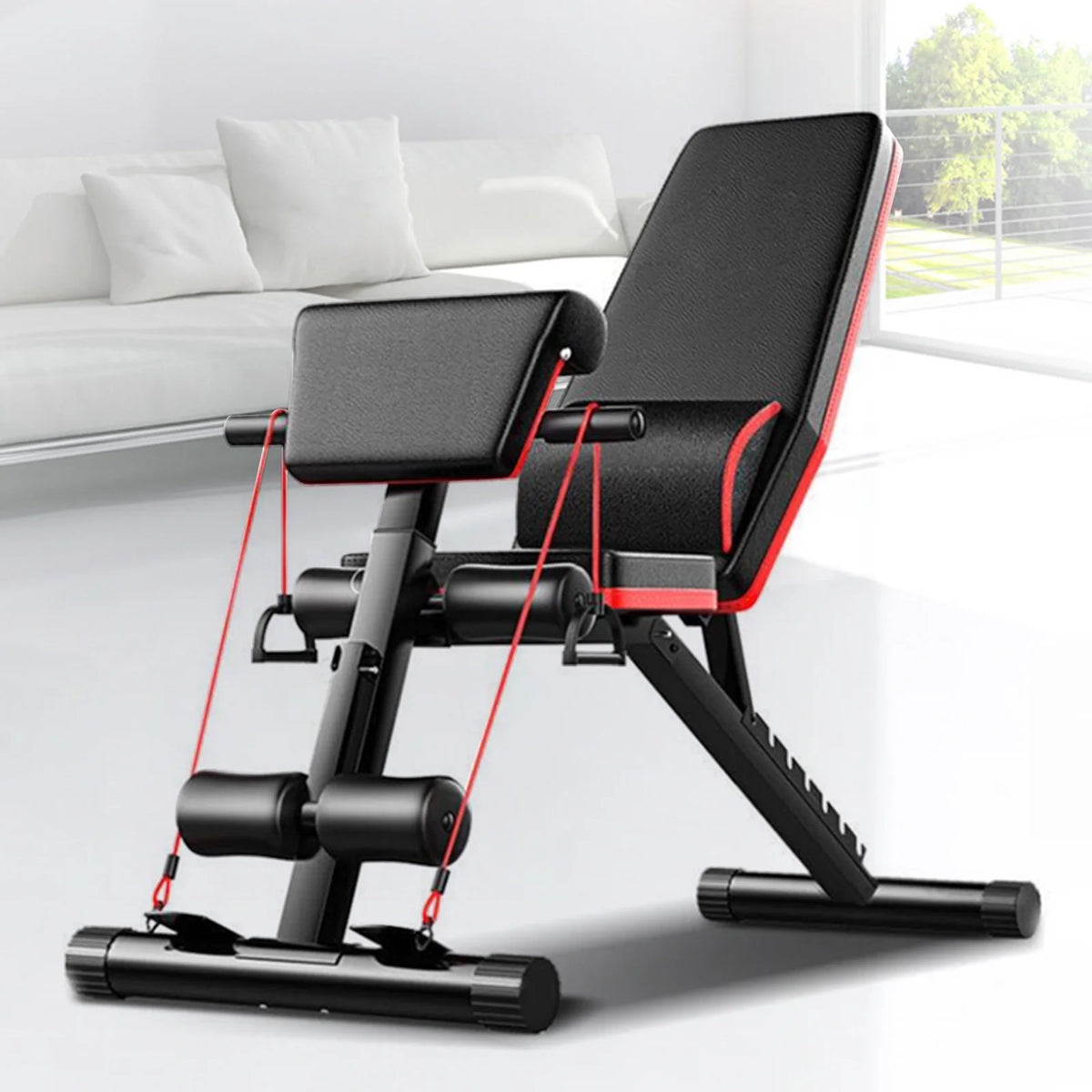 Adjustable Weight Bench with Adjustable Backrest O9389
