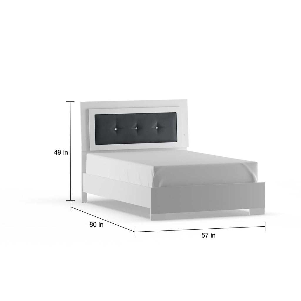 White 3-Piece Full Size Bedroom Set E570343