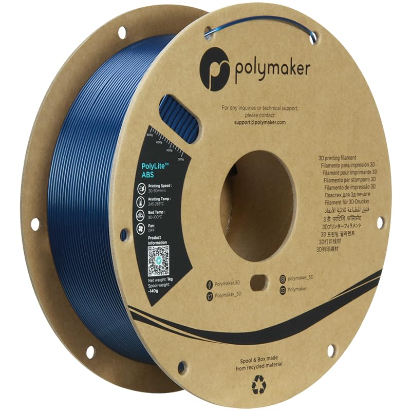Black ABS 1.75mm 1kg 3D Printer Filament O503