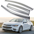 Car Window Visor Vent Shade Deflector Sun/Rain Guards Pack of 2 D40074