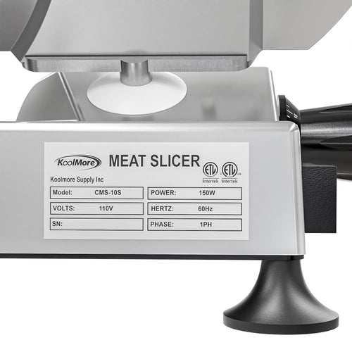 10" Carbon Steel Blade Electric Deli Meat Slicer L43190