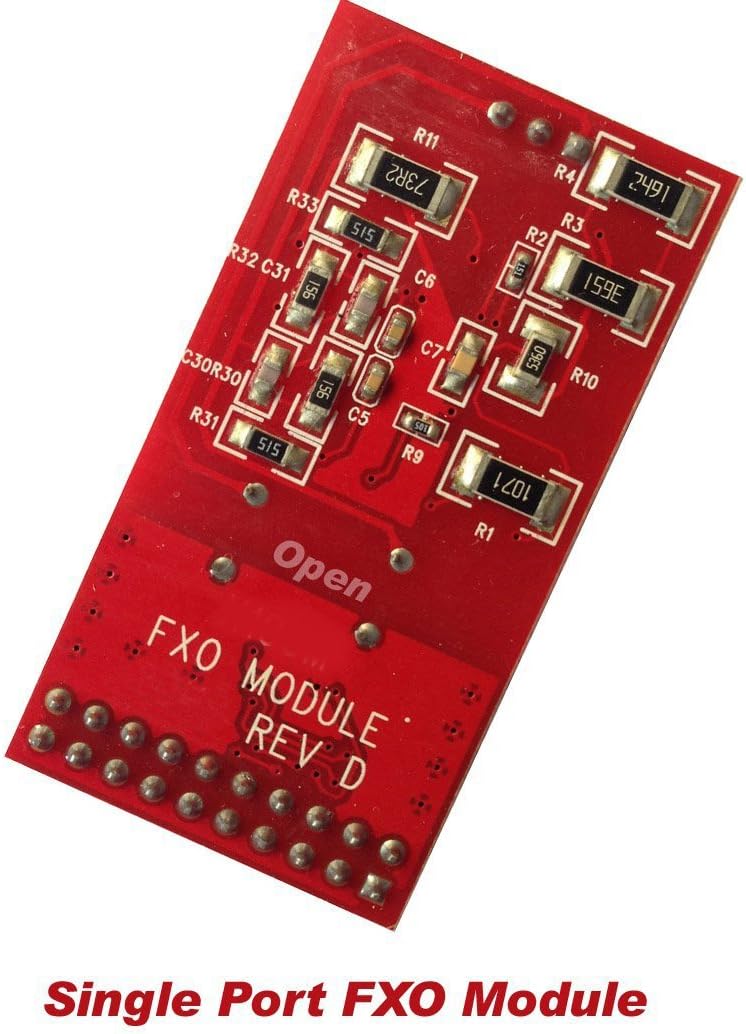 4 Port Analog FXO Card with 4 FXO Modules PCI Q3855