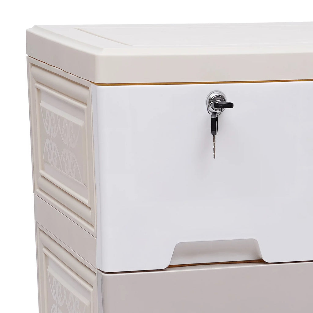 6 Drawer Storage Cabinet with Lock Z327