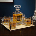 Engraved Liquor Decanter and Glasses Presentation Set G64957