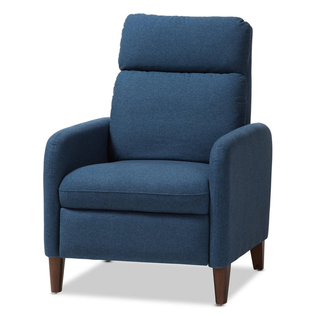 Grey Fabric Recliner T9413