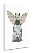 Cat Angel with Music Wings Giclee Print on Gallery Wrap Canvas U80655
