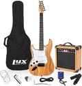 Natural 39” Left Handed Electric Guitar O2611