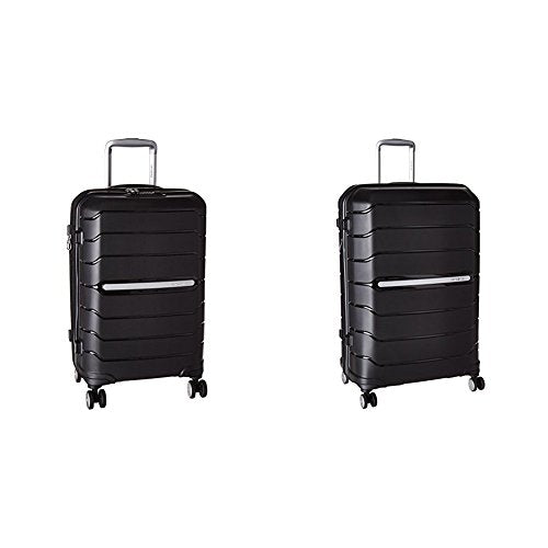 Black Hardside Two-Piece Spinner Set W492