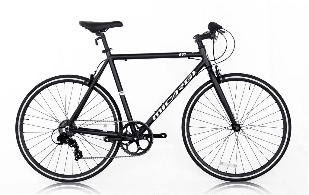 White 53 cm Aluminum 700C Road Bike M78048