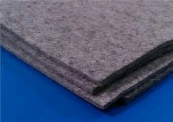 Dark Gray Wool Hard Felt Sheet J62843