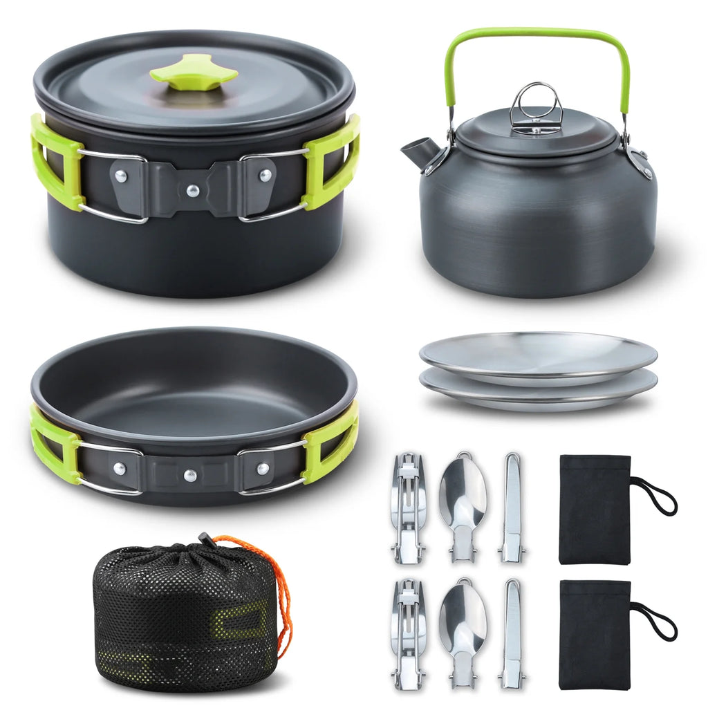 16pcs Camping Cookware Set L3773