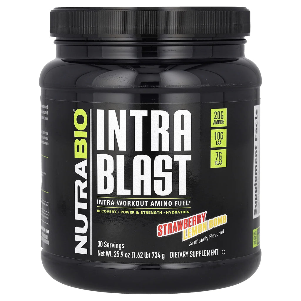 Intra Workout Amino Fuel Strawberry Lemon 1.62 lb Y598403