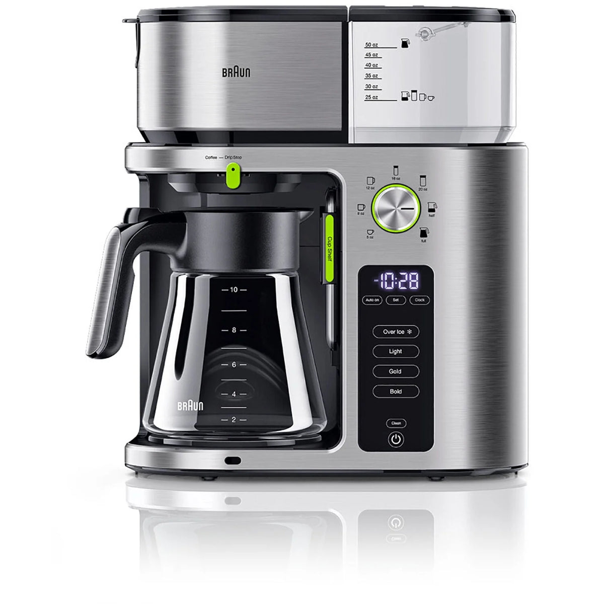 Drip Coffee Maker with 10-Cup Glass Carafe J2271