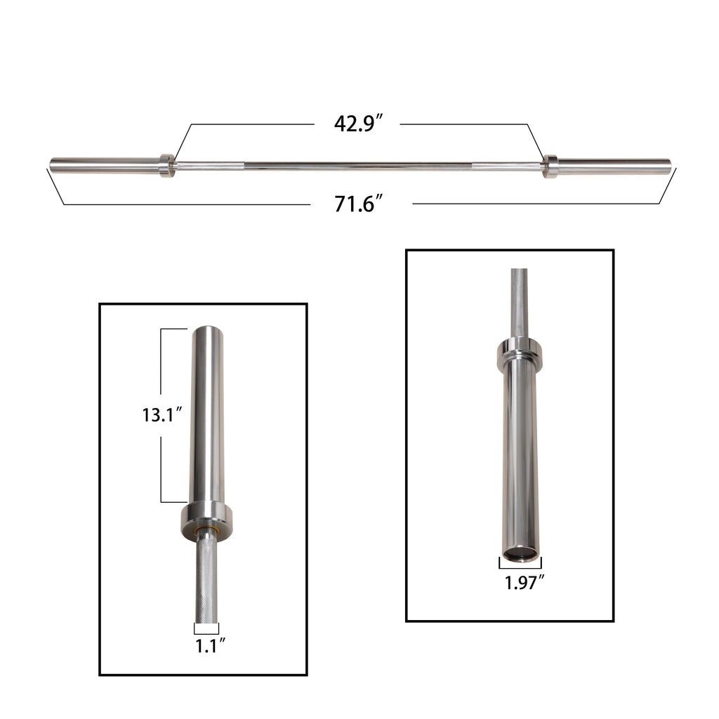 Olympic Weightlifting Barbell 700lb Capacity N7193