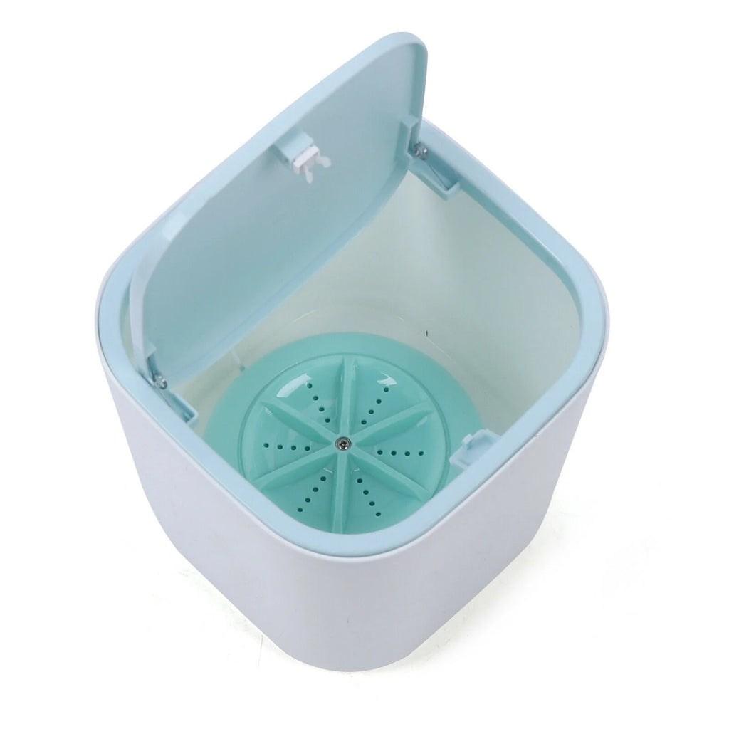 3.8L Mini Portable Washing Machine Blue I6682
