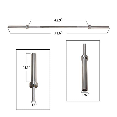 Olympic Bar Barbell, 700-Pound Capacity M65532