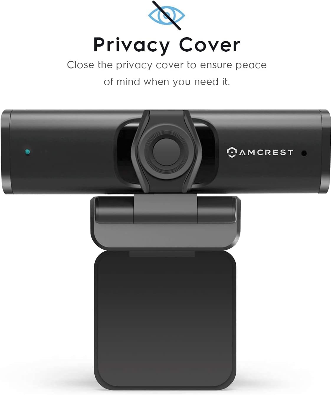 4K Webcam with Microphone & Privacy Cover K74445