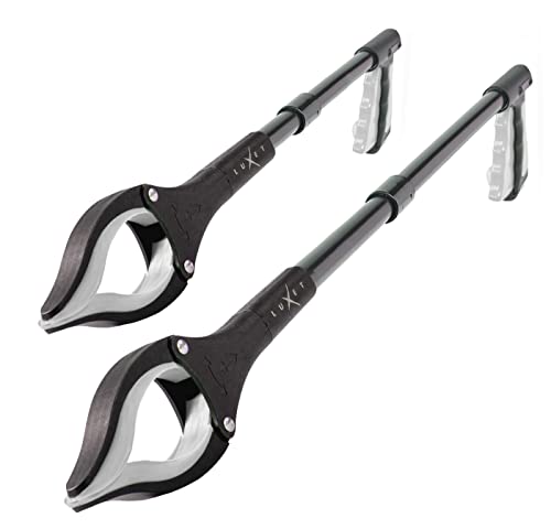 2 Pack 19/32 Inch Foldable Pick Up Stick with Magnetic Tip Pink D4497