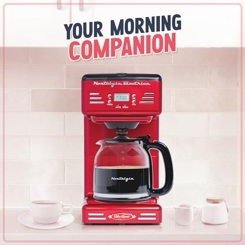 12-Cup Programmable Coffee Maker With LED Display, Aqua G492240