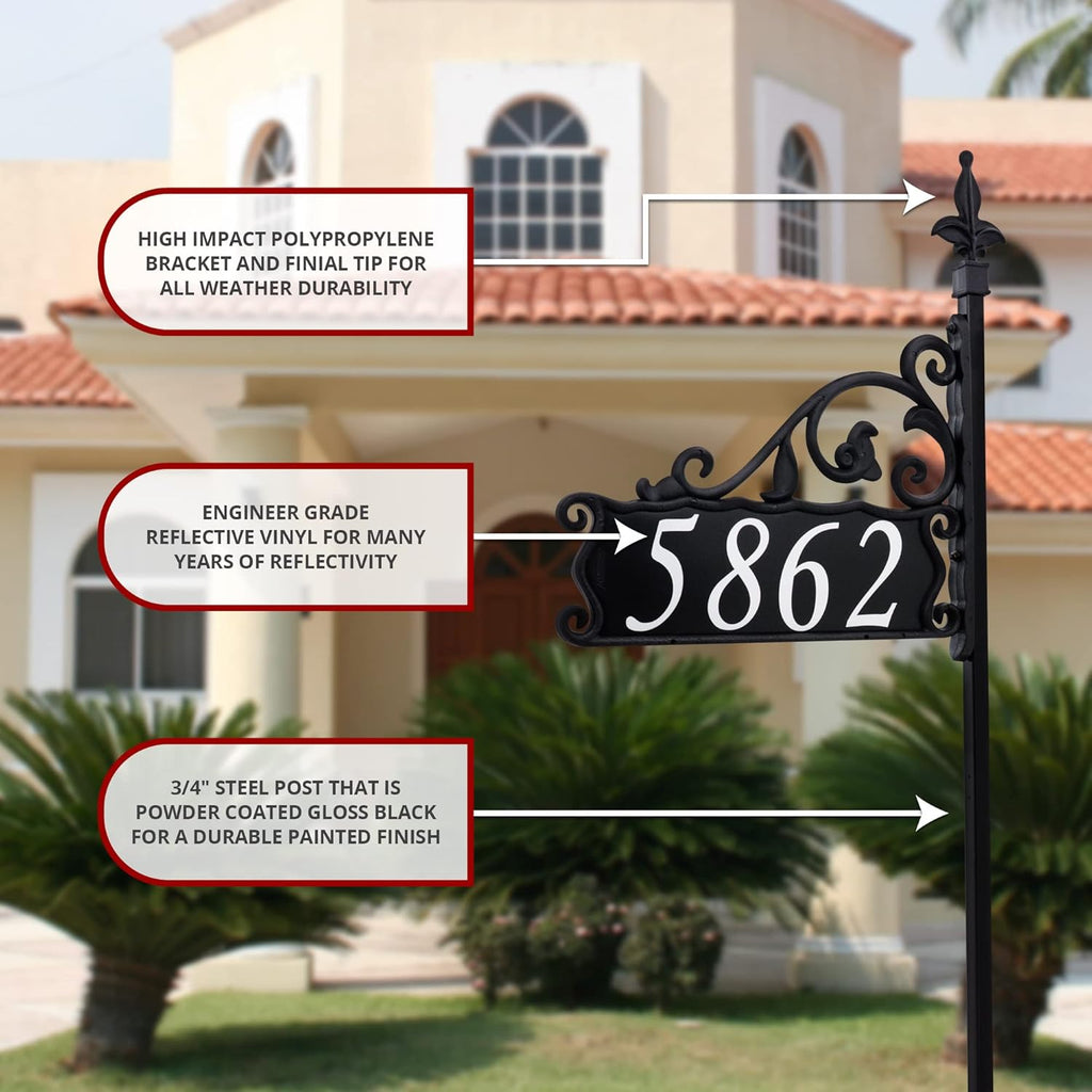 Address Yard Sign E295177