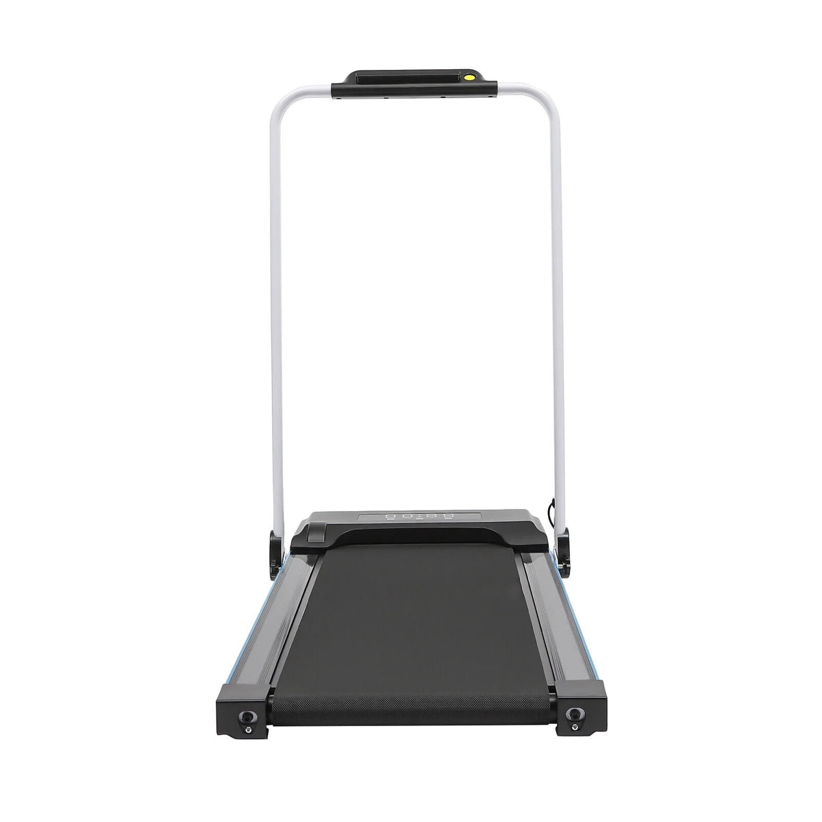 2 In 1 Electric Treadmill Walking Pad with Remote Black O382