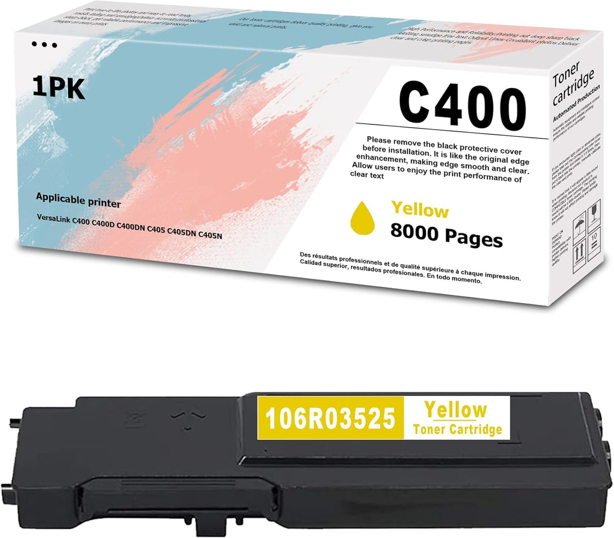 Yellow C400 Toner Cartridge F7674