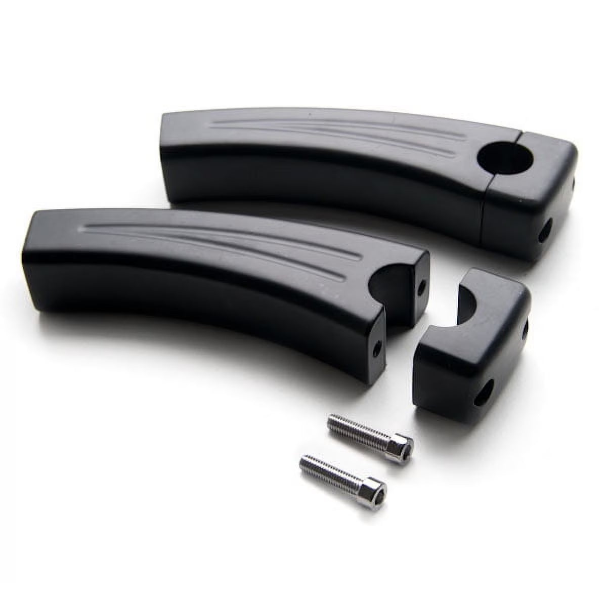 5.5" Black Bike Handlebar Pullback Risers 7/8" D113839