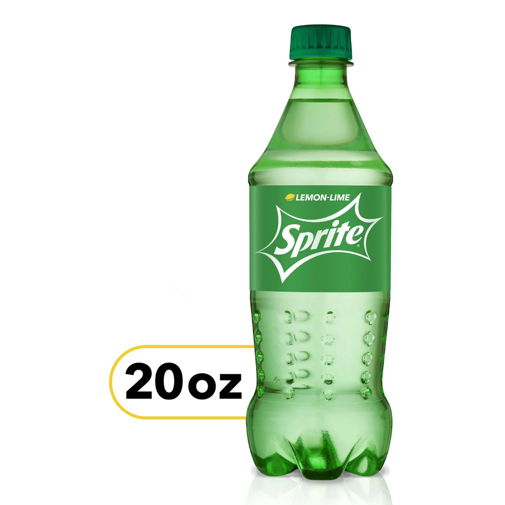 Sprite Lemon-Lime Soda 20oz Bottles, Quantity of 16 T382