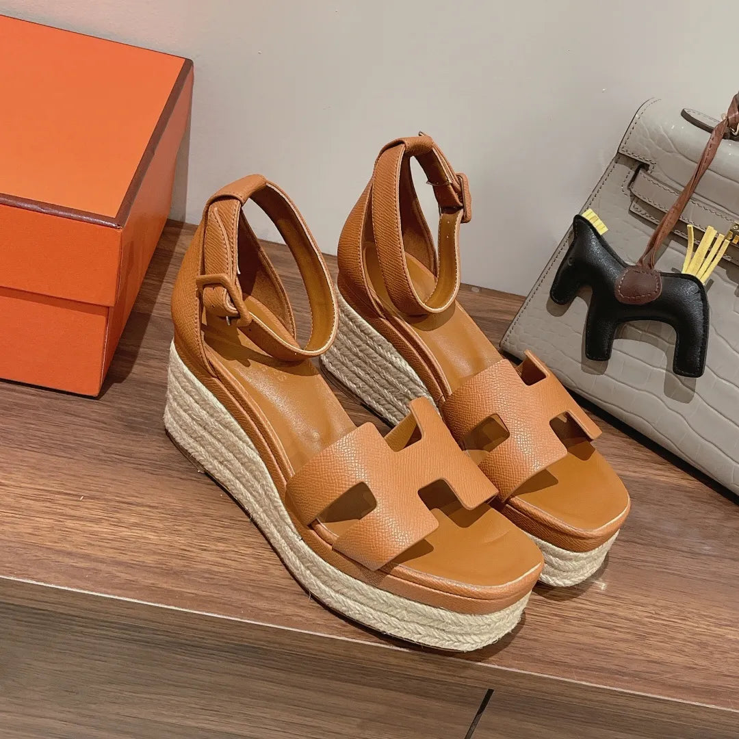 Brown Espadrilles D743