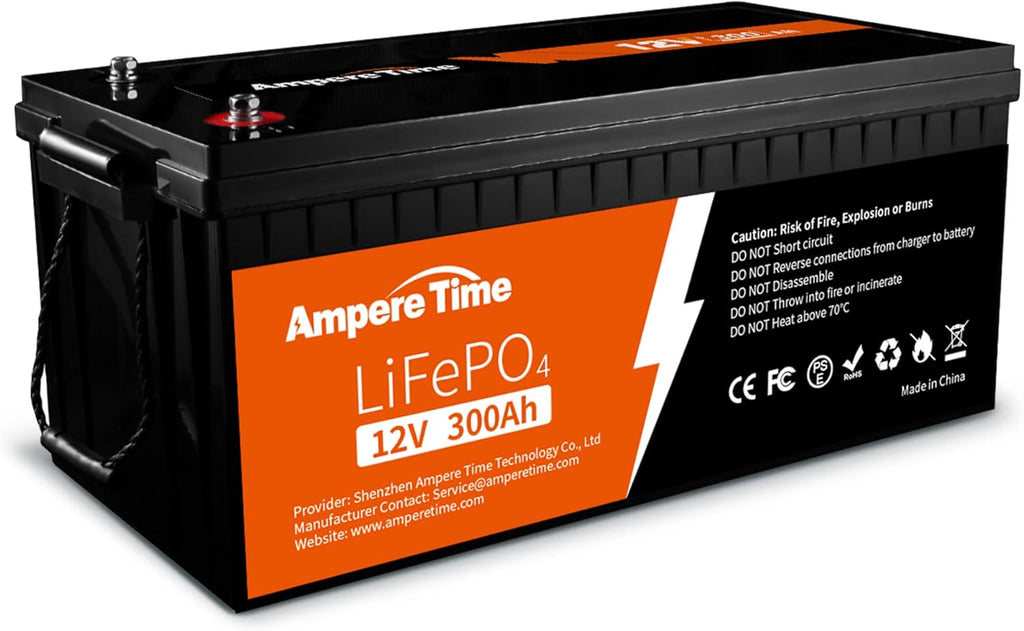 12V 300Ah Lithium LiFePO4 Battery with 200A BMS T46158