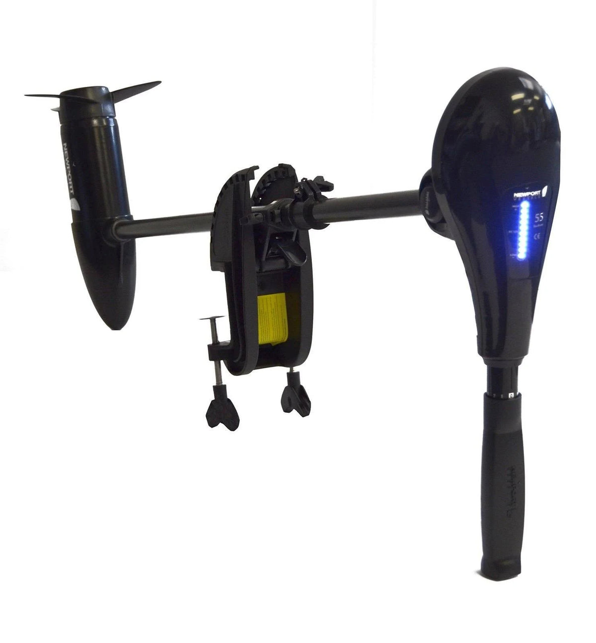 55 lb. Thrust Saltwater Transom Mounted Electric Trolling Motor with 36x22 Shaft C396