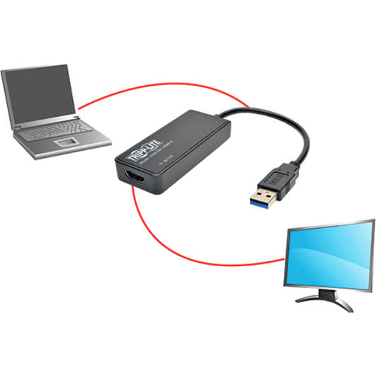 USB 3.0 to HDMI Dual Monitor Adapter 1080p S2882